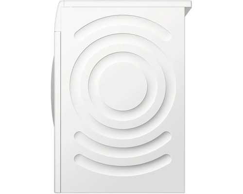 Waschmaschinentür mit konzentrischen Kreisen