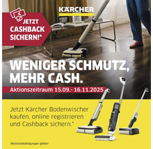 Kärcher Bodenwischer Aktion mit Cashback