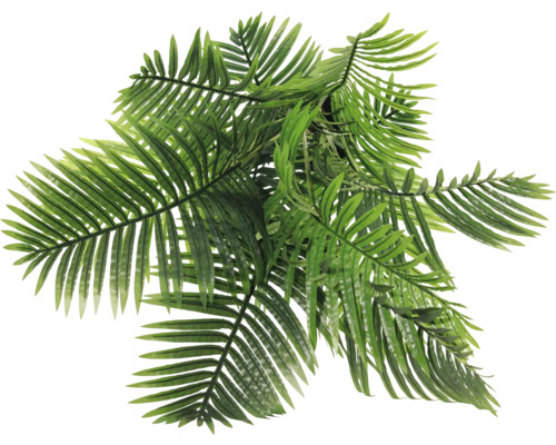 Künstliche Palme mit grünen Blättern für die Dekoration