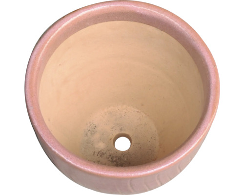Blumentopf aus Keramik mit Entwässerungsloch