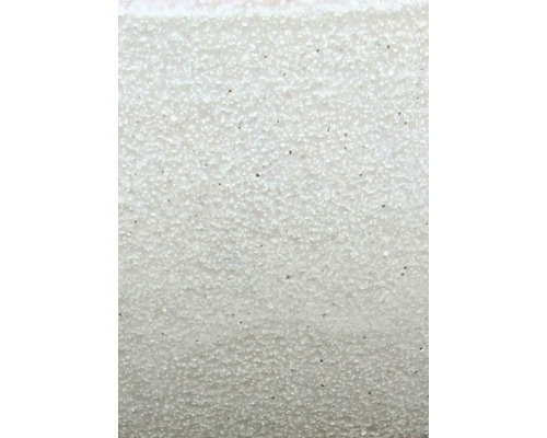 Nahaufnahme einer weißen Styroporplatte