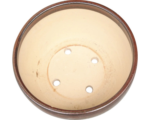 Keramik-Blumentopf mit Entwässerungslöchern