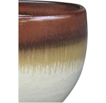 Detailansicht einer Keramik Pflanzschale