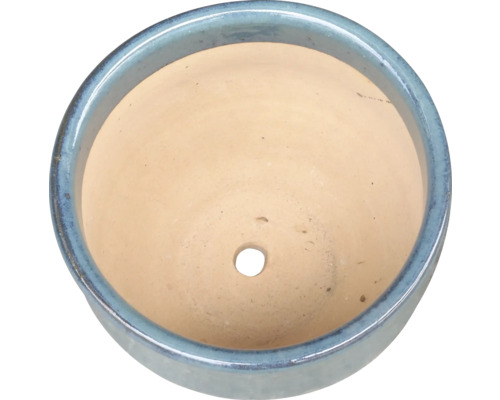 Blumentopf aus Keramik mit Entwässerungsloch