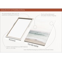 Leinwandbild Sea Weaves 57x77 cm