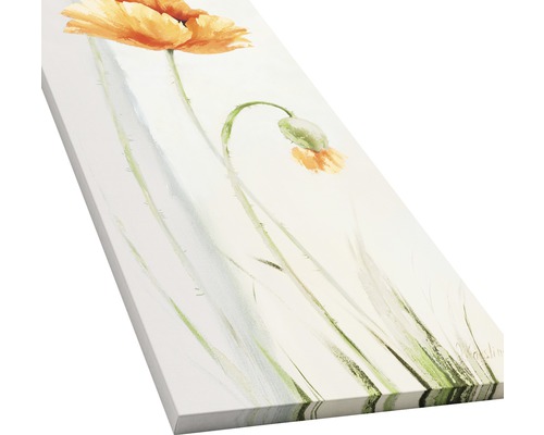 Gemälde mit Blumenmotiv auf Leinwand