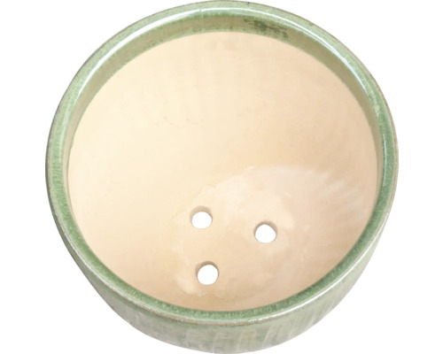 Keramik-Blumenuntersetzer mit Drainagelöchern