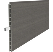 WPC Fassadenverkleidung mit Nut- und Federprofil