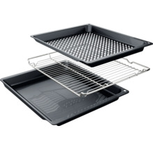 Backblech mit Grillrost und Lochblech