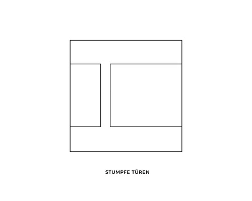 Symbolbild stumpfe Türen