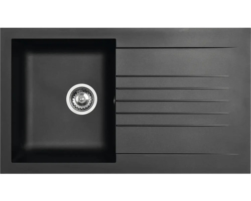 Spüle mit Abtropffläche