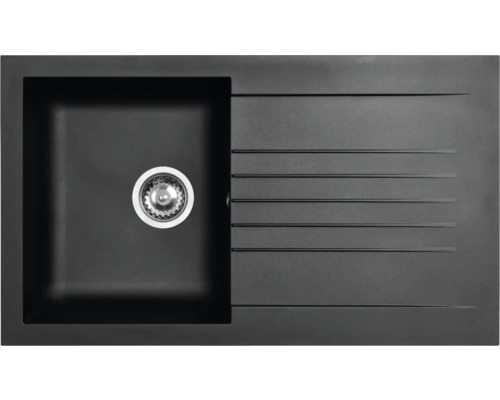 Spülbecken mit Abtropffläche