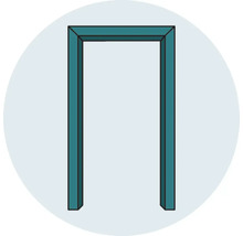 Türrahmen Illustration