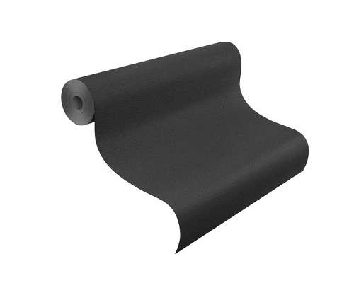 Rolle schwarze Rauhfaser-Tapete