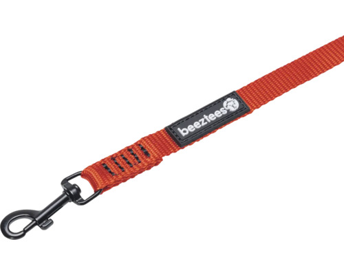 Hundeleine mit Karabinerhaken und Herstellerlogo