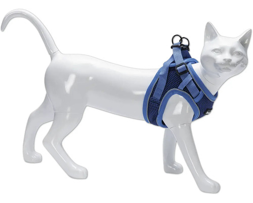 Katzen Brustgeschirr an einer Katze Puppe