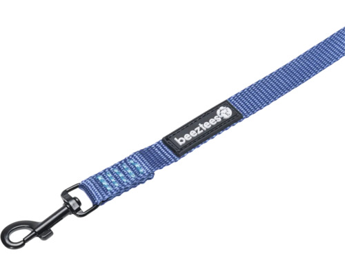 Hundeleine mit Karabinerhaken und Beeztees Logo