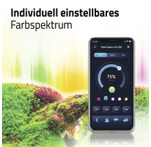 Aquariumbeleuchtung mit einstellbarem Farbspektrum und Smartphone-App