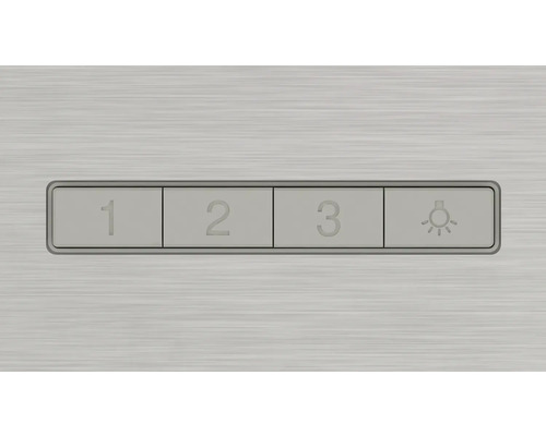 Schalter mit den Ziffern 1, 2 und 3 sowie einem Lichtsymbol