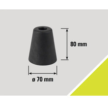 Schutzkappe, Durchmesser 70 mm, Höhe 80 mm