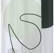 Duschvorhang mit modernem, abstraktem Design