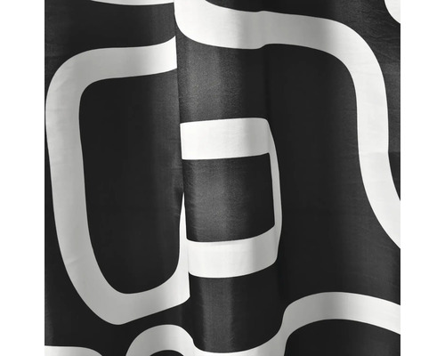 Duschvorhang mit abstraktem Muster