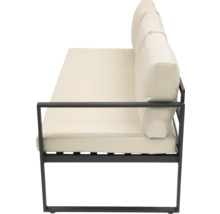 Gartensessel mit Metallrahmen und Polster