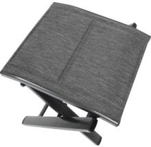 Klappbarer Fusshocker mit Textilbezug