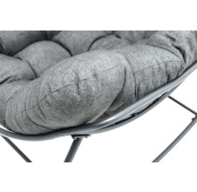 Detailansicht des Kissensitzes eines Papasan-Sessels