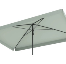 Rechteckiger Sonnenschirm mit Gestell