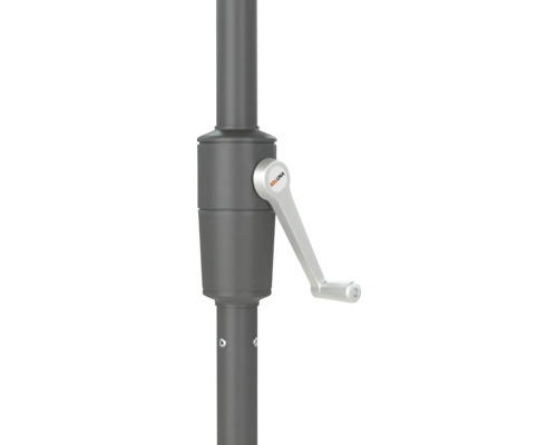 Soluna Sonnenschirm Mast mit Kurbelmechanismus