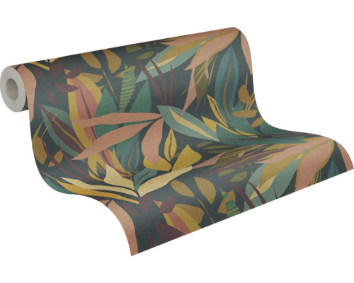 Tapetenrolle mit floralem Muster