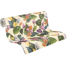 Tapetenrolle mit Pflanzenmuster