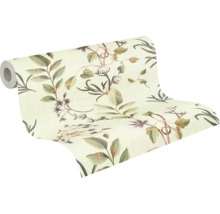 Tapetenrolle mit Pflanzenmuster