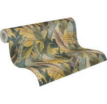 Tapetenrolle mit Blättermuster