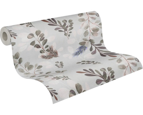 Tapetenrolle mit Blätterdessin