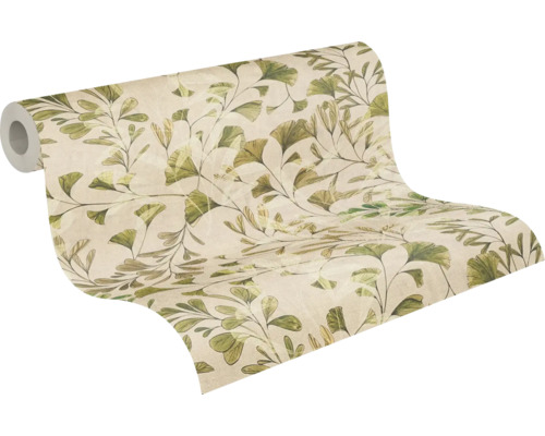 Tapetenrolle mit Pflanzenmuster