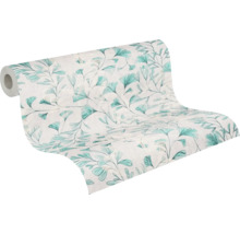 Tapetenrolle mit Blattmuster