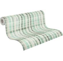 Tapetenrolle mit Karomuster