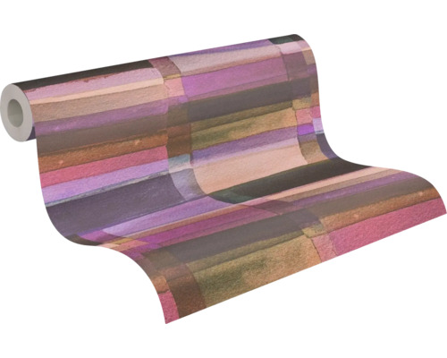 Tapetenrolle mit geometrischem Muster