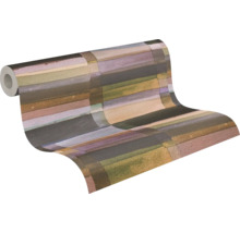 Tapetenrolle mit geometrischem Muster für die Wandgestaltung