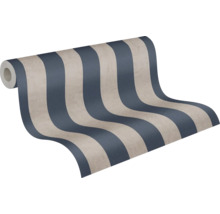 Tapetenrolle mit Streifenmuster