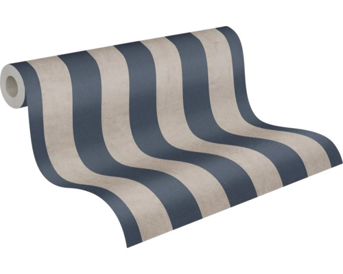 Tapetenrolle mit Streifenmuster