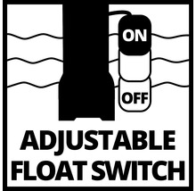 Verstellbarer Schwimmerschalter