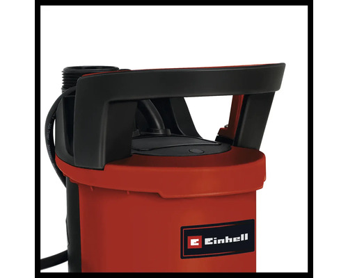 Einhell Logo auf einer Wasserpumpe