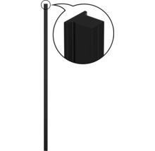 Pfosten mit rechteckigem Querschnitt