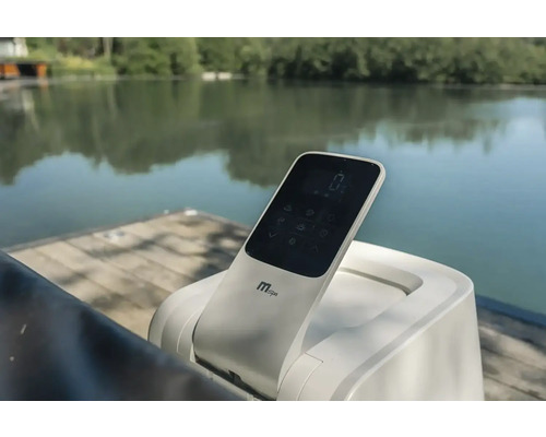 Bedienelement eines Whirlpools am See