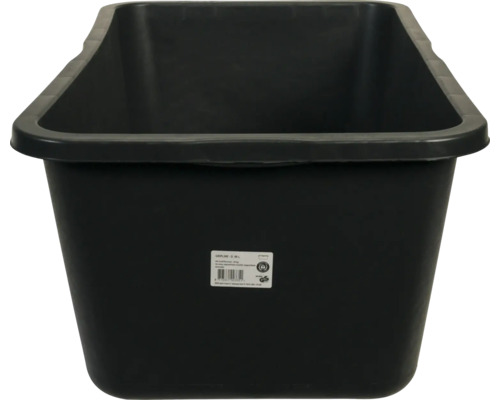 Rechteckiger Mörtelkübel aus Kunststoff