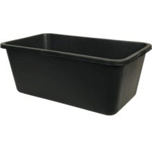 Rechteckige Mörtelwanne aus Kunststoff