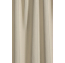 Beiger Vorhang aus Stoff